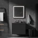 Комплект для ванной комнаты AM.PM Gem BK90GN подвесной