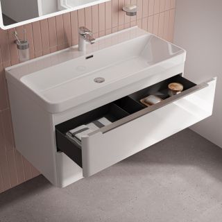 Тумба с раковиной IDDIS Клауд Икс (Cloud X) CLX10W0i95K 100 см белый