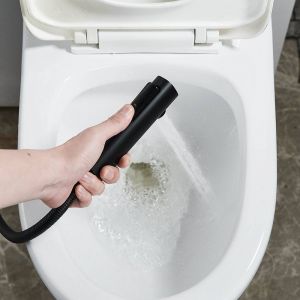 Гигиенический душ со смесителем Rose R1805H-1 чёрный матовый