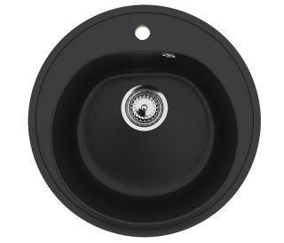 Кухонная мойка Ulgran Classic U-101-344 ультра-чёрный Кухонная мойка Ulgran Classic U-101-344 ультра-чёрный