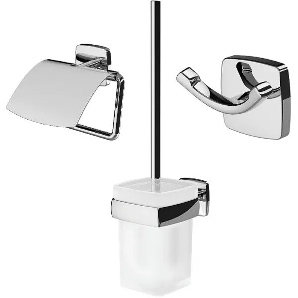 Набор аксессуаров для ванной AM.PM Gem  AK90T1703W хром