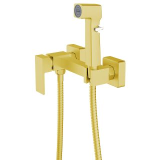 Гигиенический душ со смесителем Azario Seyne AZ-KFX05MG золото матовое
