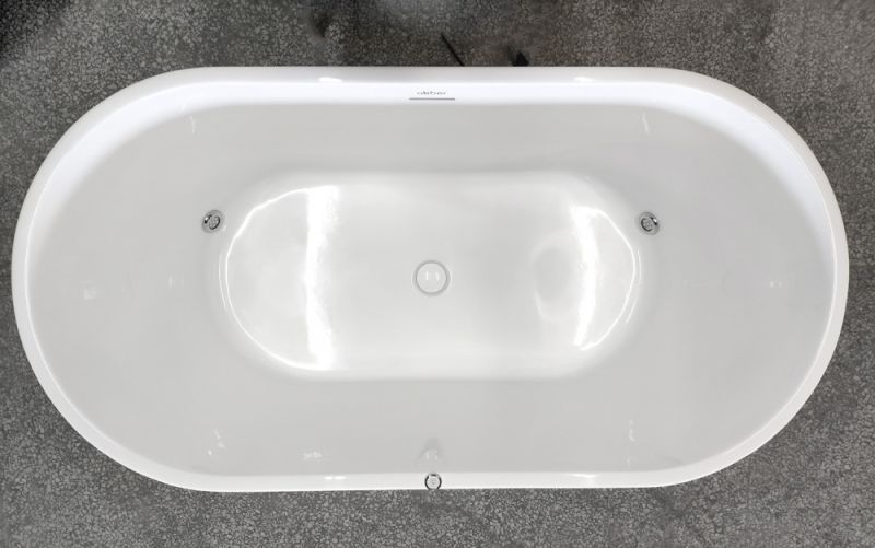 Акриловая ванна ABBER 140x70см AB9203-1.4 LED