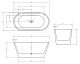 Акриловая ванна ABBER 140x70см AB9203-1.4 LED