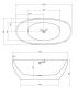 Акриловая ванна ABBER AB9207MB 165x80x60