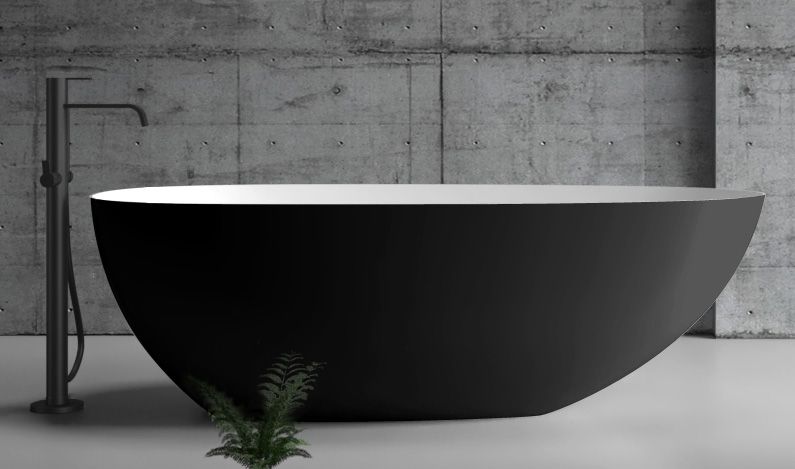 Акриловая ванна ABBER AB9211MB 170x80x58
