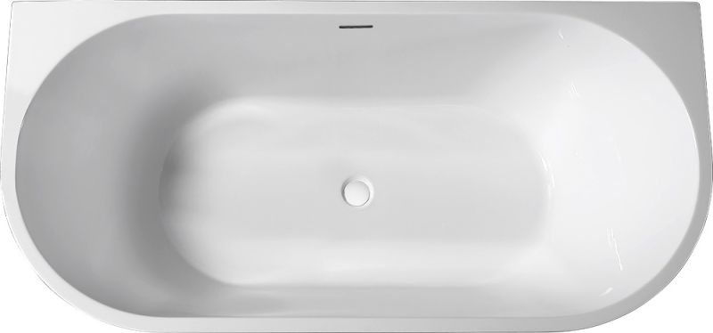 Акриловая ванна ABBER AB9216-1.7MB 170x80x60