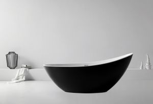 Акриловая ванна ABBER AB9233MB 184x79x77