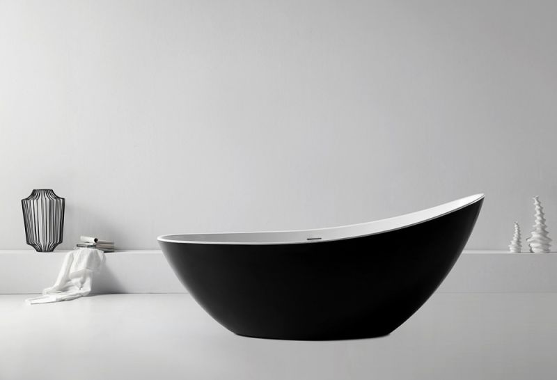 Акриловая ванна ABBER AB9233MB 184x79x77