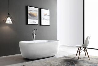 Акриловая ванна ABBER AB9269 170x75x58