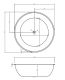 Акриловая ванна ABBER AB9279MB 150x150x56