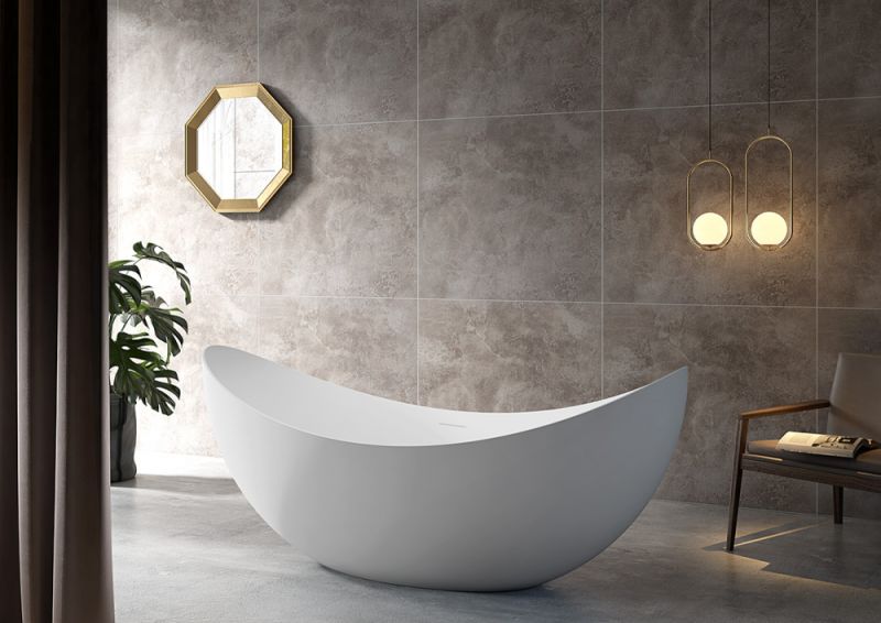 Акриловая ванна ABBER 180x80см AB9333