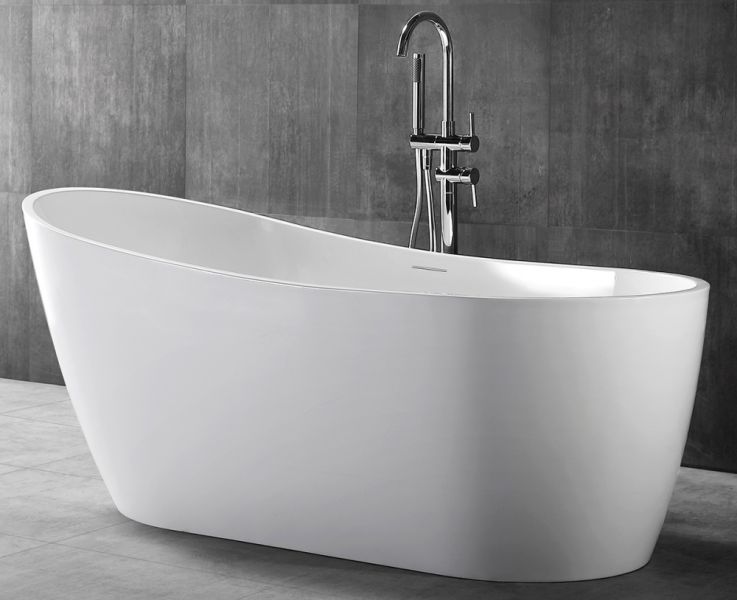 Акриловая ванна ABBER AB9353-1.3 130x70x70