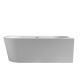 Акриловая ванна ABBER AB9502-1.8 R 180x80 см белый