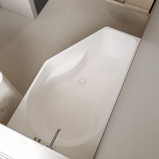 Акриловая ванна ABBER AB9505 R 160x90 см белый
