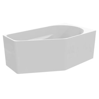 Акриловая ванна ABBER AB9505 R 160x90 см белый