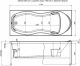 Акриловая ванна Aquanet Tessa NEW 170x70 см