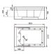 Акриловая ванна Gemy G9061 B R 181x121 см Акриловая ванна Gemy G9061 B R 181x121 см