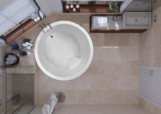 Акриловая ванна VAGNERPLAST RONDO 180