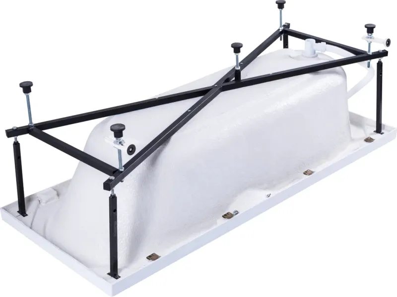 Акриловая ванна Aquanet Dali 347875 170x70 см с каркасом с фронтальной и боковой панелями