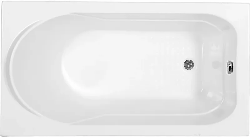 Акриловая ванна Aquanet West 347897 120x70 см с каркасом с боковой и фронтальной панелями