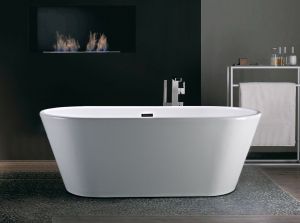 Акриловая ванна Art&Max 165x74см белый AM-200-1650-720