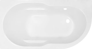 Акриловая ванна Royal Bath Azur левая 150x80см белый RB614201L