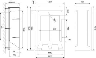 Акриловая ванна Royal Bath Triumph 180x120см белый RB665100SB