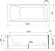 Акриловая ванна Royal Bath Vienna 160x70см белый RB953202
