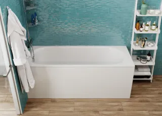 Акриловая ванна VagnerPlast  Kasandra VPBA147KAS2X-04  140x70 см белая