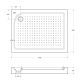 Акриловый поддон BelBagno TRAY-BB-AH-100/80-15-W-L белый Акриловый поддон BelBagno TRAY-BB-AH-100/80-15-W-L белый