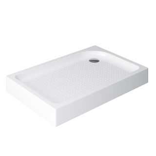 Акриловый поддон BelBagno TRAY-BB-AH-100/80-15-W-R белый
