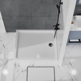 Акриловый поддон BelBagno TRAY-BB-AH-120/100-15-W белый
