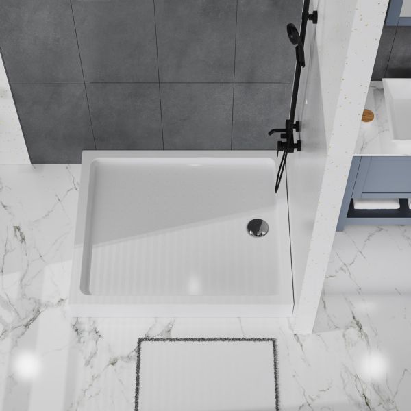 Акриловый поддон BelBagno TRAY-BB-AH-120/100-15-W белый