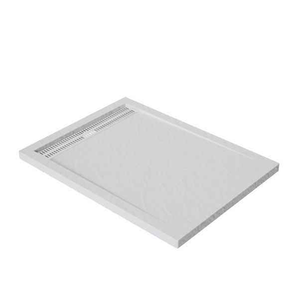 Акриловый поддон BelBagno TRAY-BB-DUE-AH-120/90-4-W0 белый