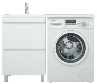 Раковина над стиральной машиной Stella Polar Мадлен 120 L белый SP-00000026 Раковина над стиральной машиной Stella Polar Мадлен 120 L белый SP-00000026