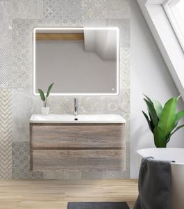 Тумба под раковину BelBagno подвесная 90x50см Pino Scania ALBANO-900-2C-SO-PS