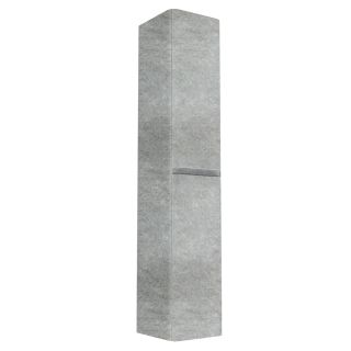 Шкаф-пенал подвесной BelBagno ALBANO-1600-2A-SC-CVG-P универсальный, Cemento Verona Grigio  цемент серый