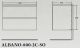 Тумба под раковину BelBagno подвесная 80x50см Bianco Lucido ALBANO-800-2C-SO-BL