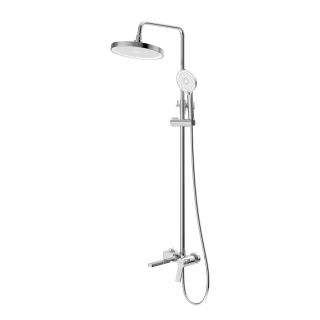 Душевая стойка со смесителем и изливом BelBagno ALBANO-VSCM-CRM Душевая стойка со смесителем и изливом BelBagno ALBANO-VSCM-CRM