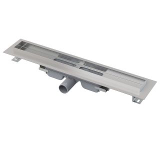 Alcaplast APZ1 Водоотводящий желоб с порогами для перфорированной решетки APZ1S-300 Alcaplast APZ1 Водоотводящий желоб с порогами для перфорированной решетки APZ1S-300
