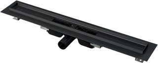 Душевой лоток AlcaPlast чёрный матовый 550мм APZ101BLACK-550 Душевой лоток AlcaPlast чёрный матовый 550мм APZ101BLACK-550