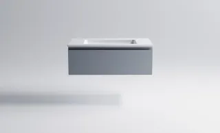 Тумба с раковиной Astra-Form Альфа 03060006ncss3005-r80b+04010008 90 см голубой матовый