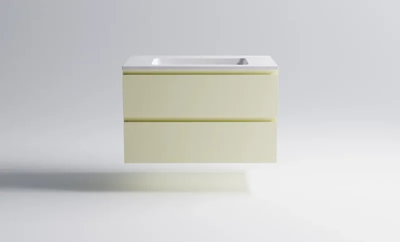 Тумба с раковиной Astra-Form Альфа 3060007ral1013+04010008 90 см бежевый матовый