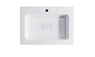 Тумба с раковиной Astra-Form Альфа 03060003ral1013+04010006 70 см бежевый матовый