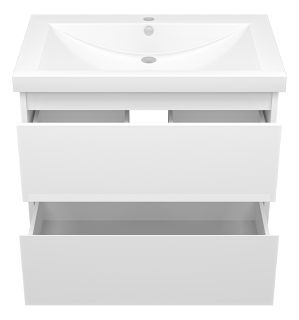 Подвесная тумба под раковину Misty Алиса 75см белый Подвесная тумба под раковину Misty Алиса 75см белый
