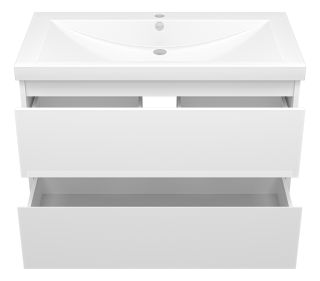 Подвесная тумба под раковину Misty Алиса 90см белый Подвесная тумба под раковину Misty Алиса 90см белый