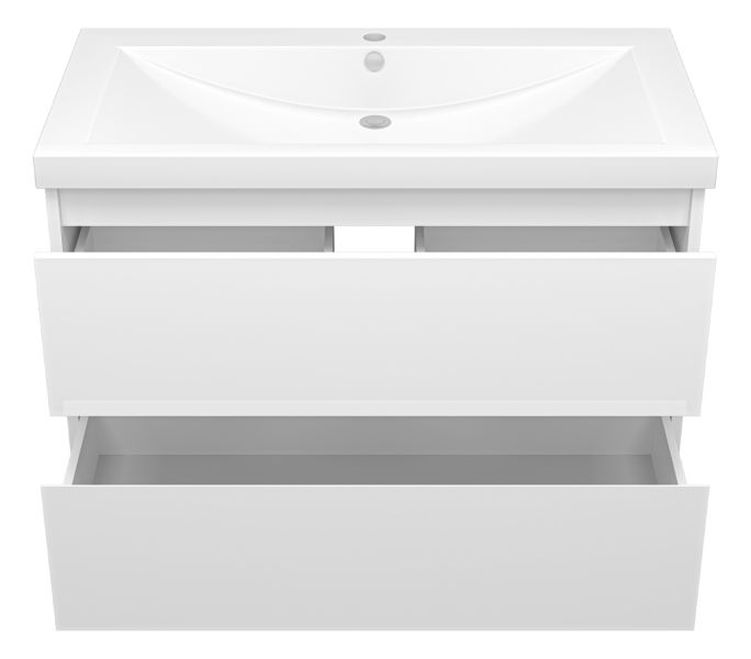 Подвесная тумба под раковину Misty Алиса 90см белый Подвесная тумба под раковину Misty Алиса 90см белый