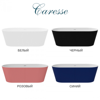 Ванна акриловая Delice Caresse DLR440101P 170х80 розовая матовая