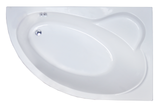 Акриловая ванна Royal Bath Alpine правая 150x100см белый RB819100R